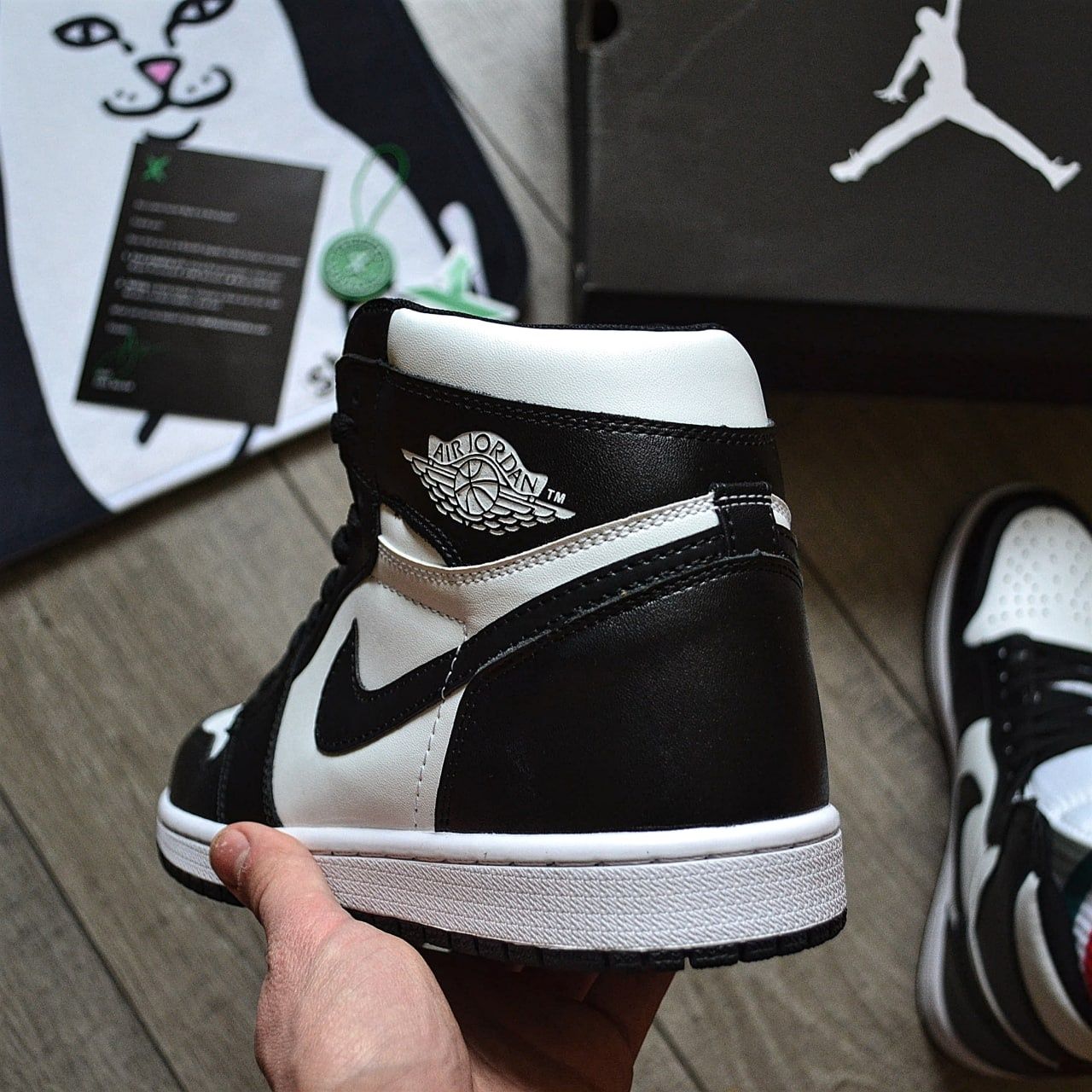 Nike Air Jordan 1 Retro 'Black&White