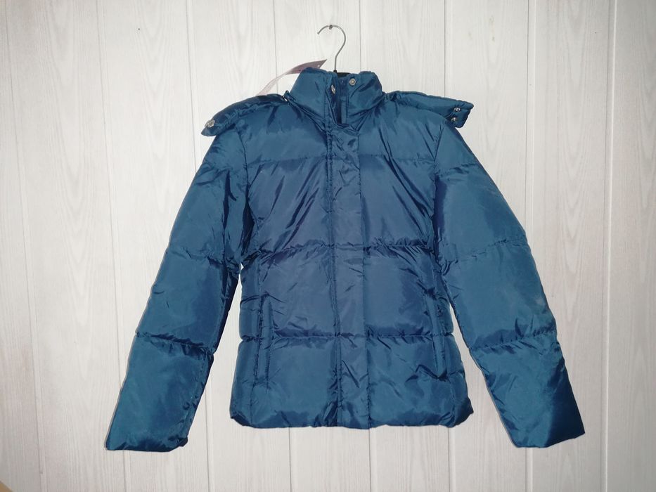 Nowa kurtka z kapturem dziewczęca r. 116/122