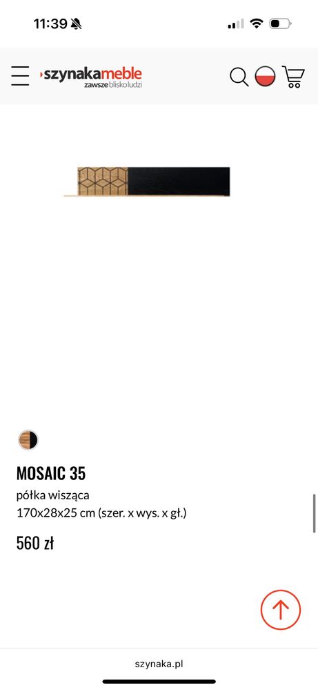 Drewniane meble Mosaic zestaw