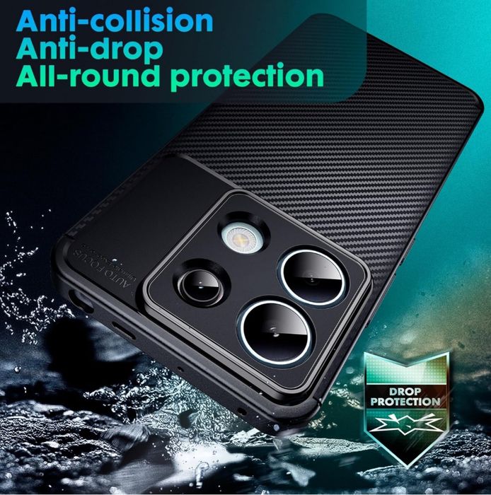 Capa T/ Carbono Xiaomi Redmi Note 13 5G / Redmi Note 13 Pro Plus (Pro+