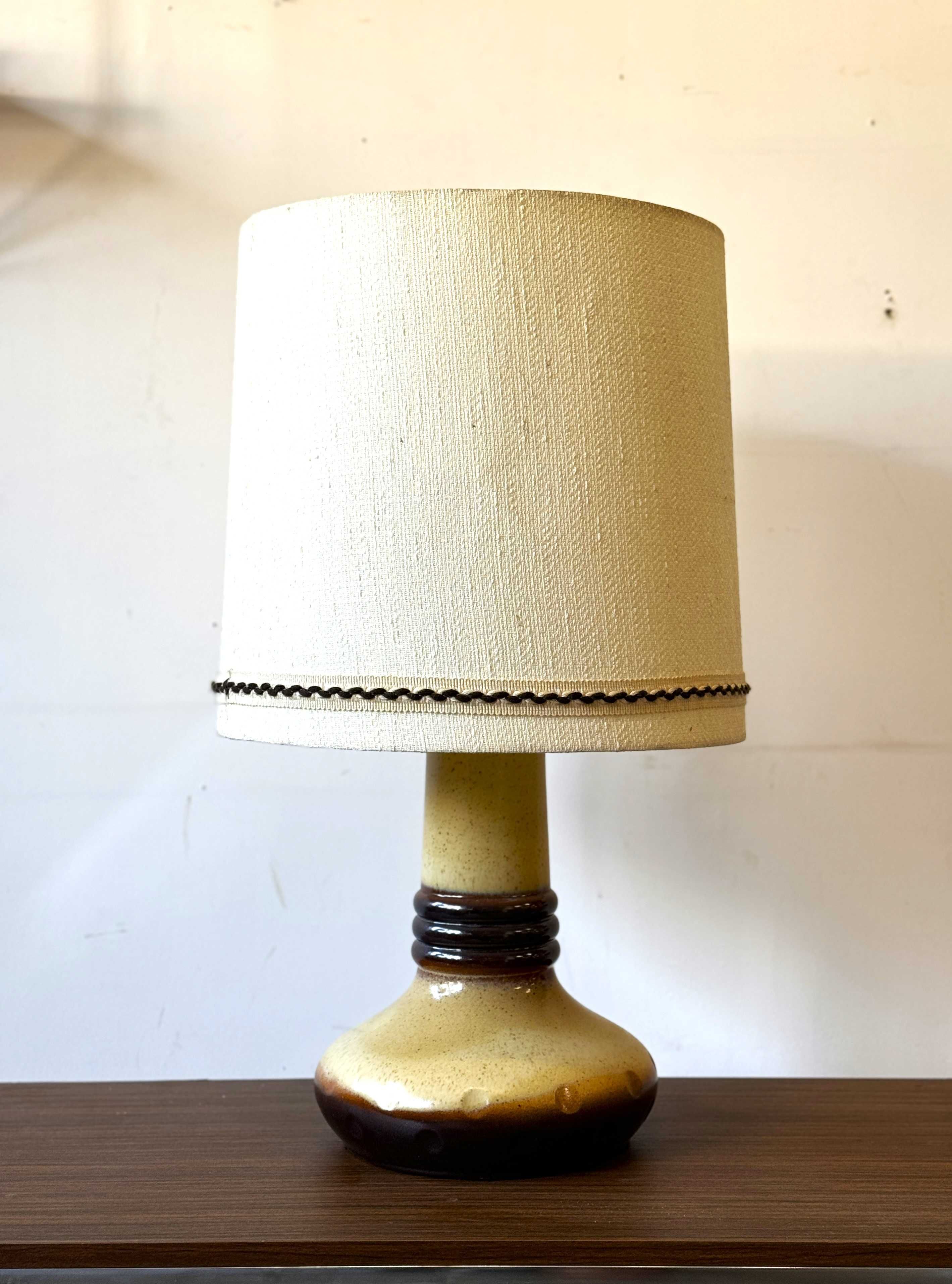 Lampa ceramiczna, Niemcy lata 60/70, vintage