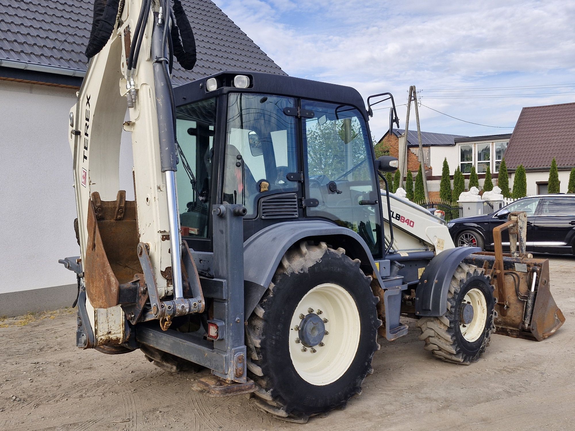 Koparko ładowarka Terex Tlb 840 860 jcb 3cx 2012r oryginal nowy model