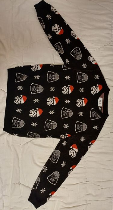Sweter Zara StarWars świąteczny 13-14 rozmiiar (164 см)