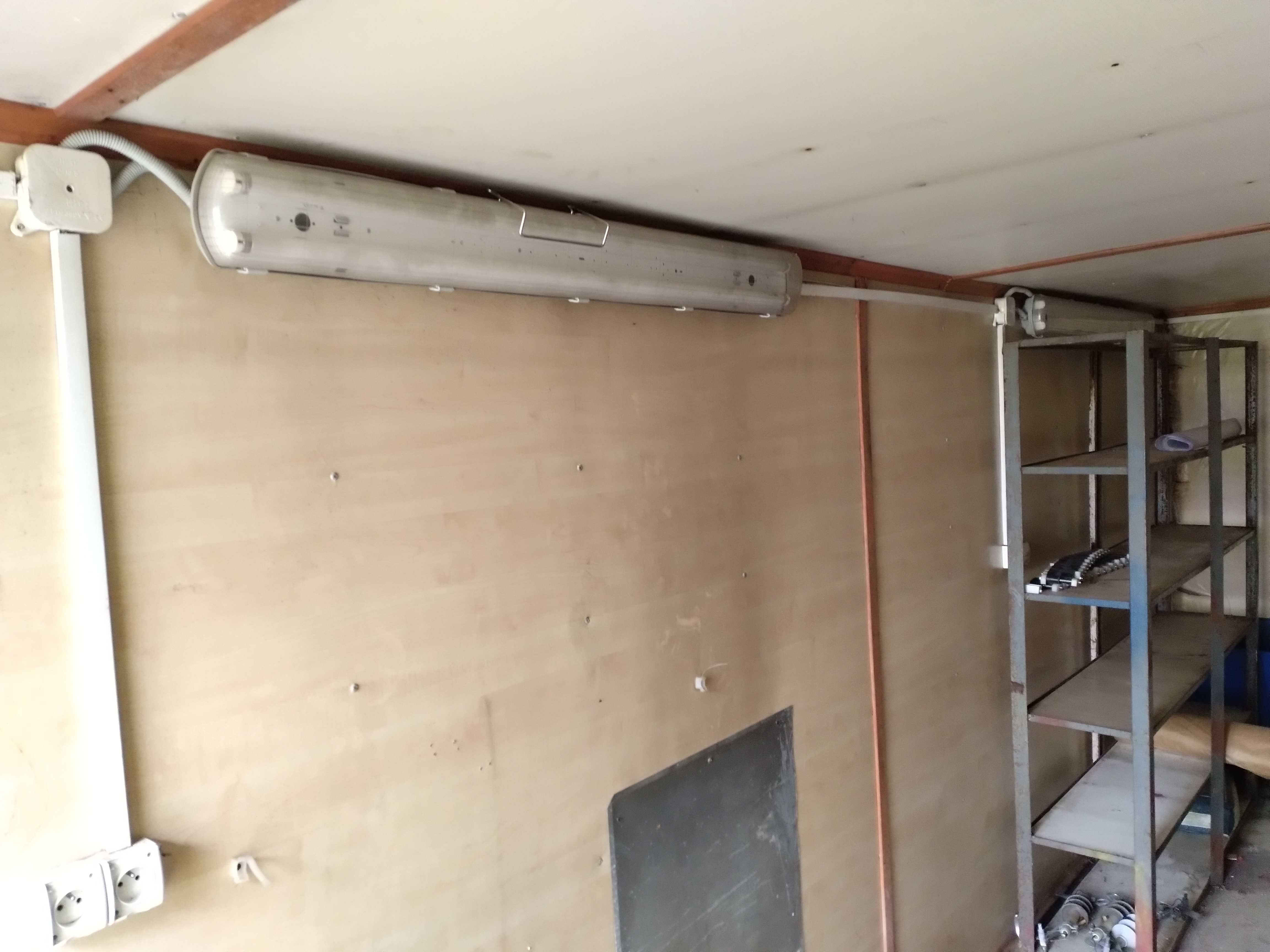 Kontener budowlany garaż pakamera pomieszczenie gospodarcze zamiana