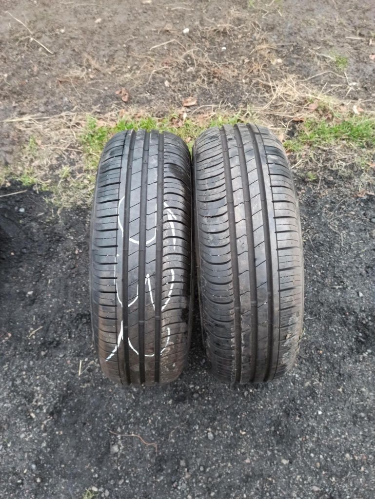 2 opony letnie Hankook 165/60 14 7,8mm.
