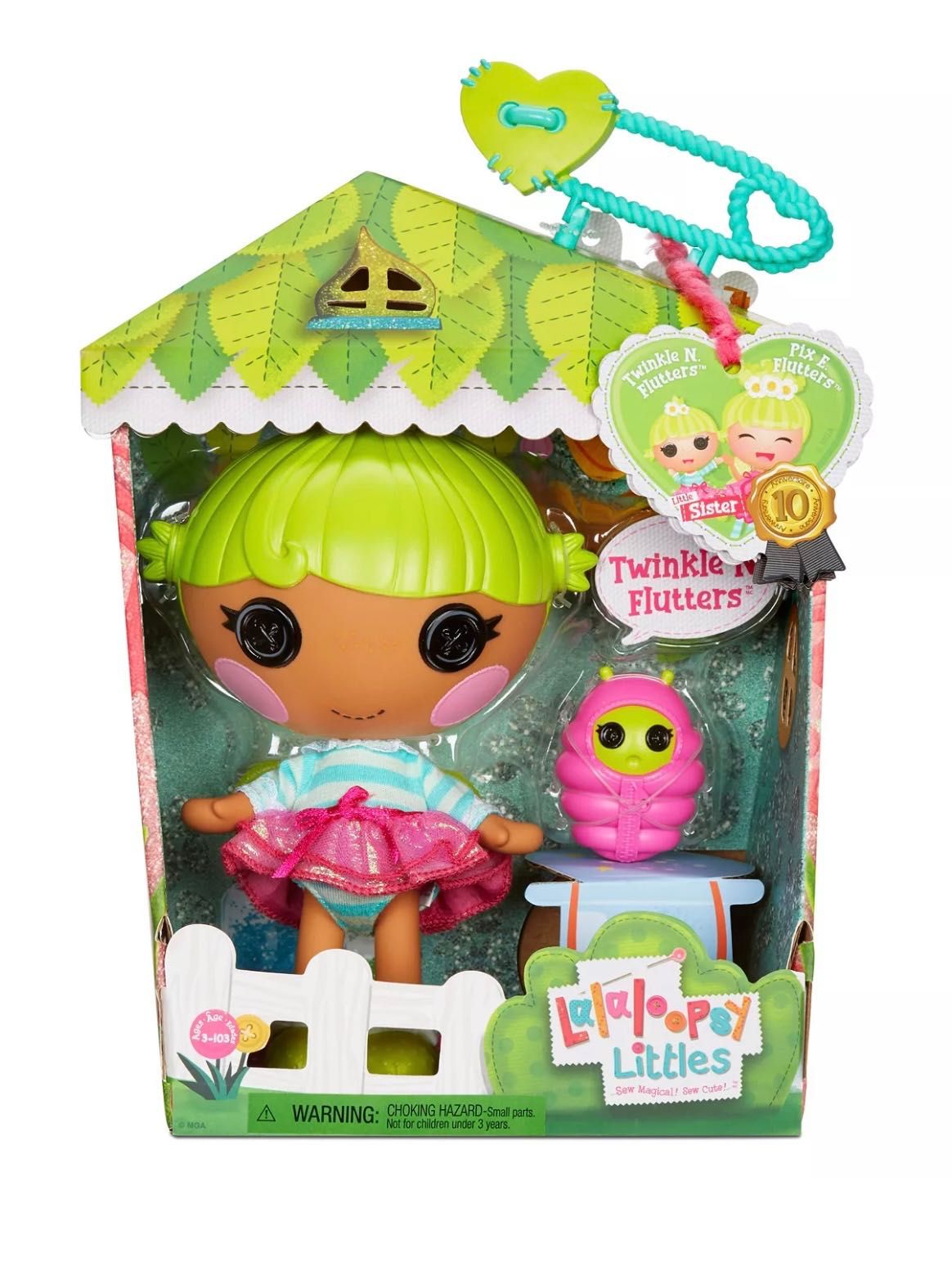 Лялька Lalaloopsy Littles Doll Twinkle N. Flutters