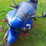 Yamaha yzf r6 rj03 części plastiki lagi felgi silnik set bak licznik