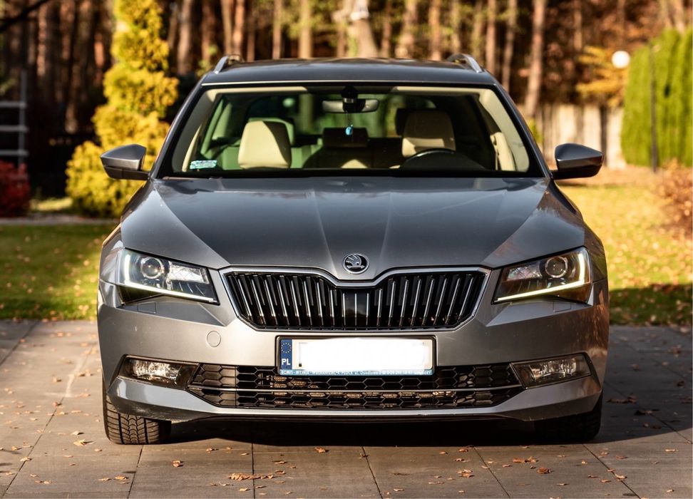 Skoda Superb 2.0Tdi-190KM~4x4~Grzan.+Wentyl-Fotele~JASNE SKÓRY~Autom