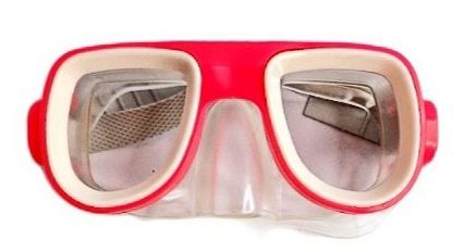 Okulary do pływania nurkowania gogle z noskiem na basen