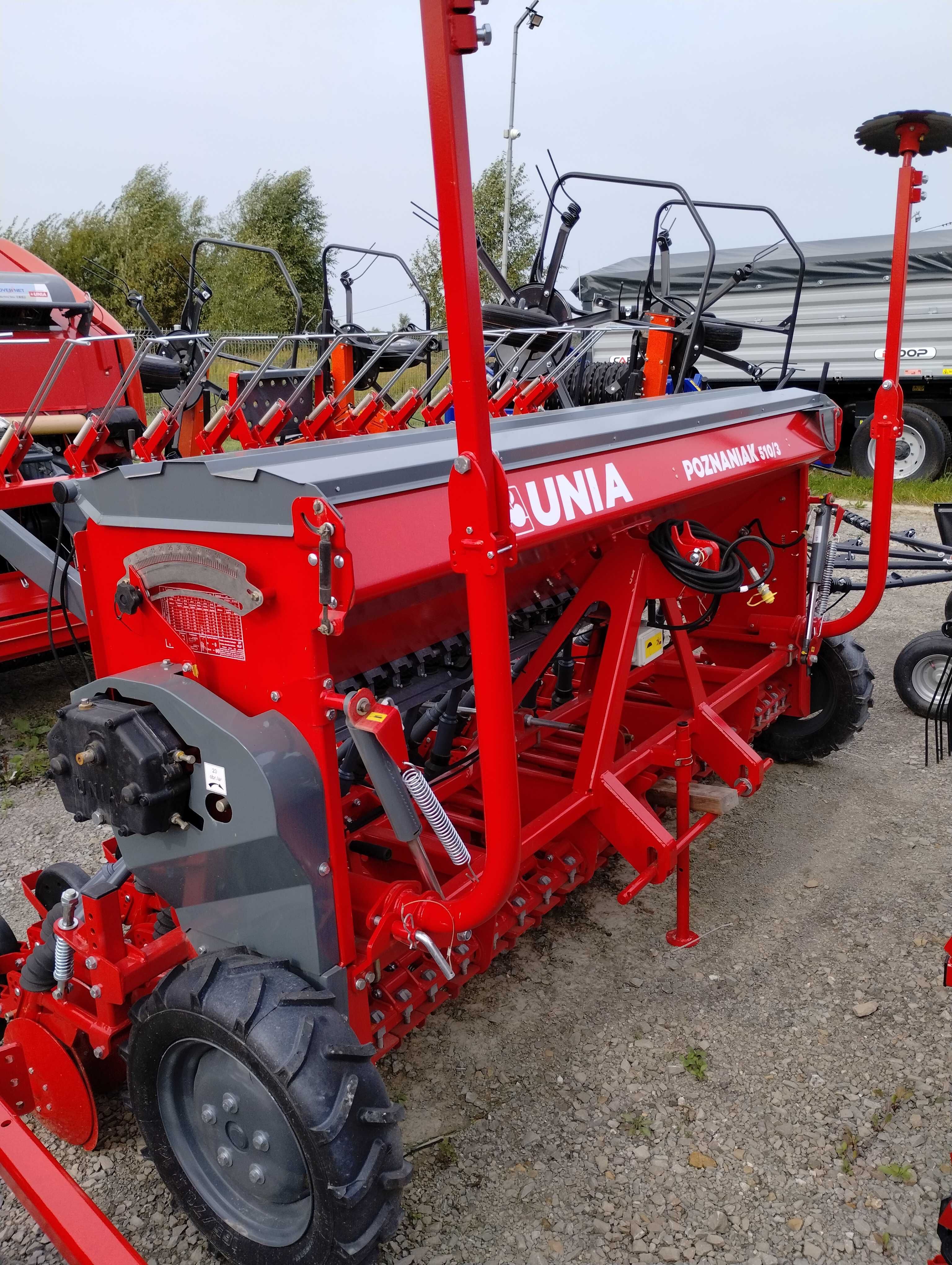 Siewnik zbożowy mechaniczny UNIA POZNANIAK 510/3