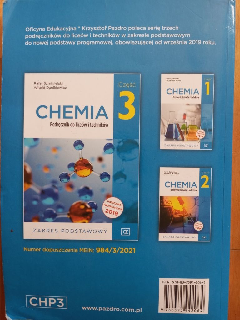 Chemia Pazdro 3 PP