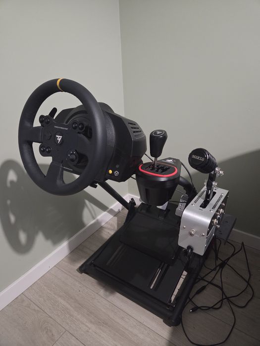Thrustmaster TX + TSS Handbrake Sparco + TH8S Shifter + Stelaż Huzaro