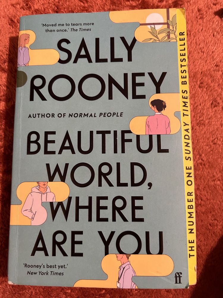 Sally Rooney Beautiful world where are you Книга англійською