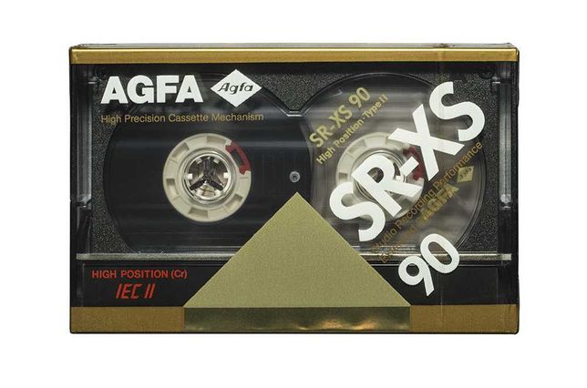 Аудио кассета AGFA SR-XS 90 (made in Germany)