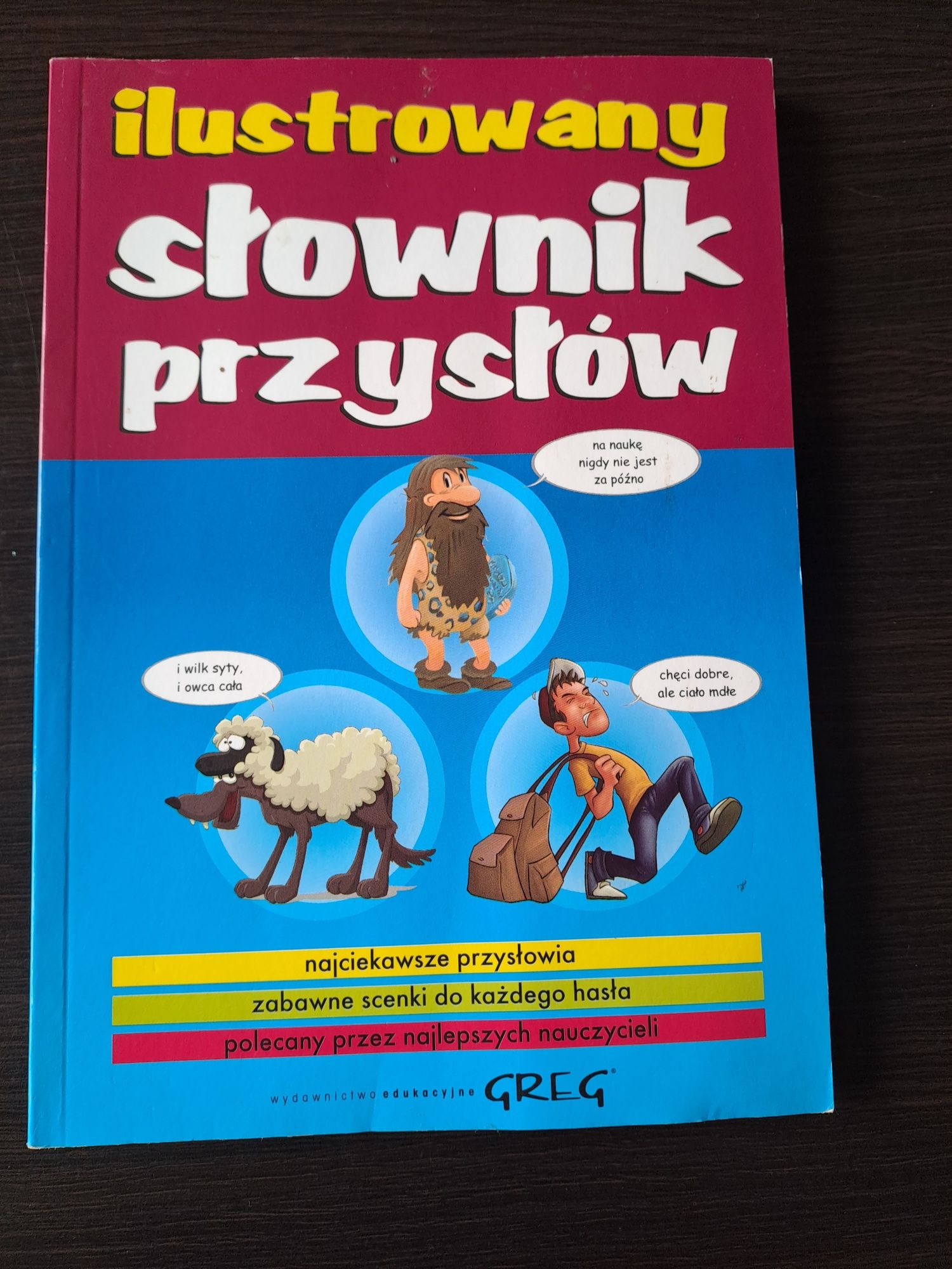 Ilustrowany słownik przysłów (miękka  oprawa)