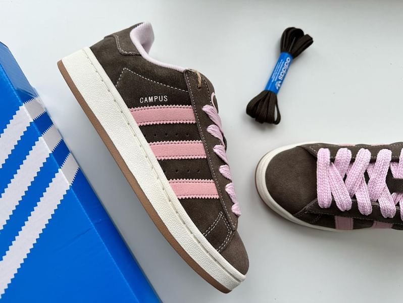 Adidas Campus 00s Dust Cargo Clear Pink HQ4569 / Адідас Кампус Рожеві
