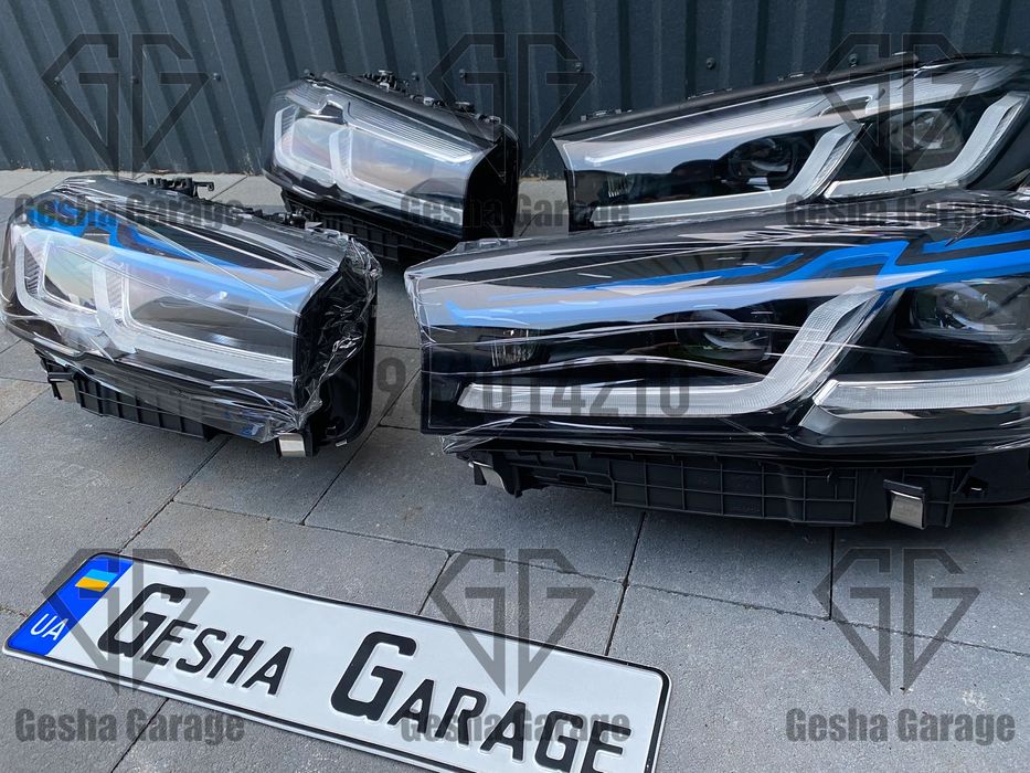 Комплект фар BMW БМВ G30 Г30 рест дорест full led в стиле LCI Laser
