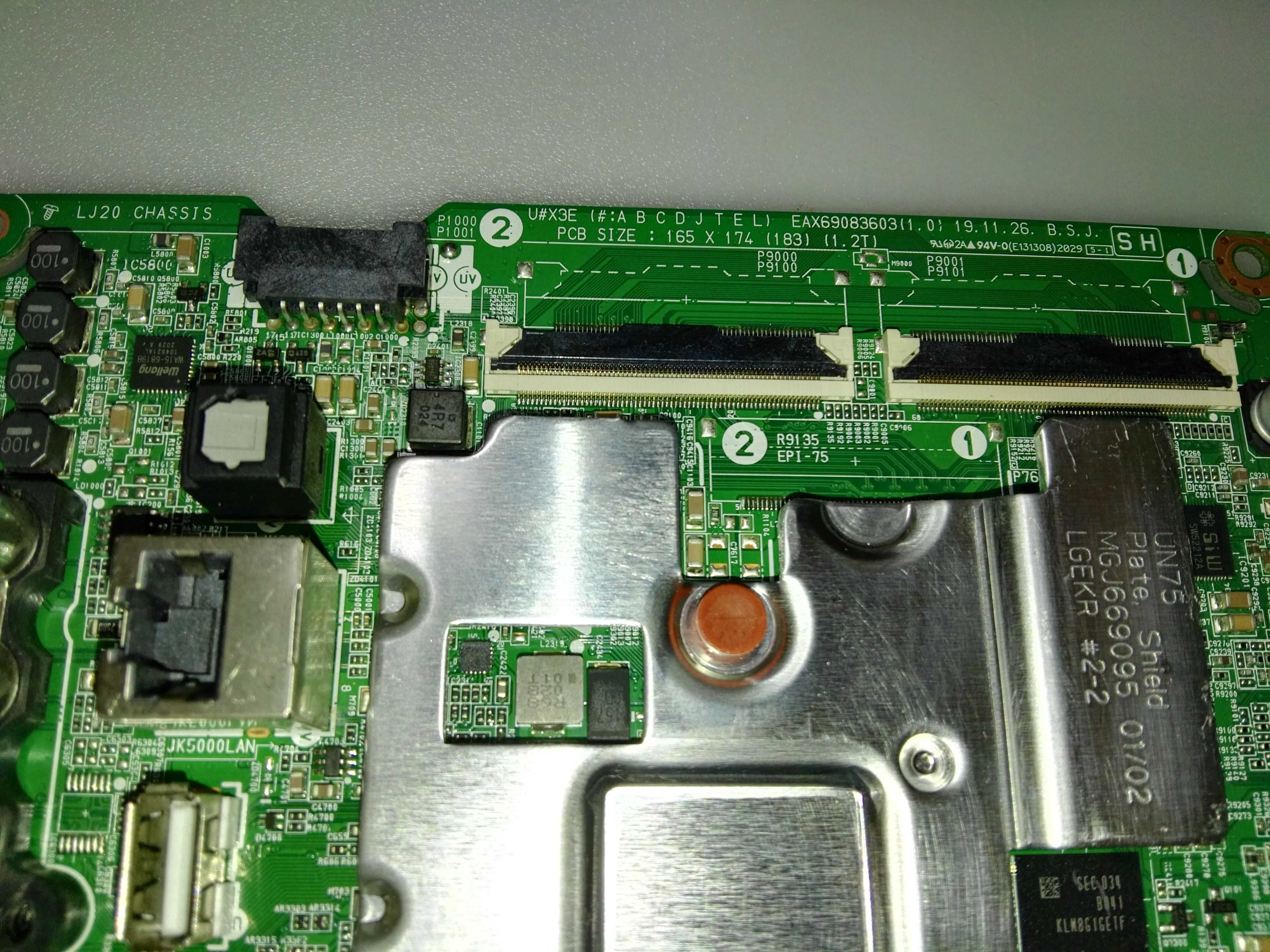 Mainboard LG eax 6 9 0 8 3 6 0 3 LJ20 chassis 43UN73006