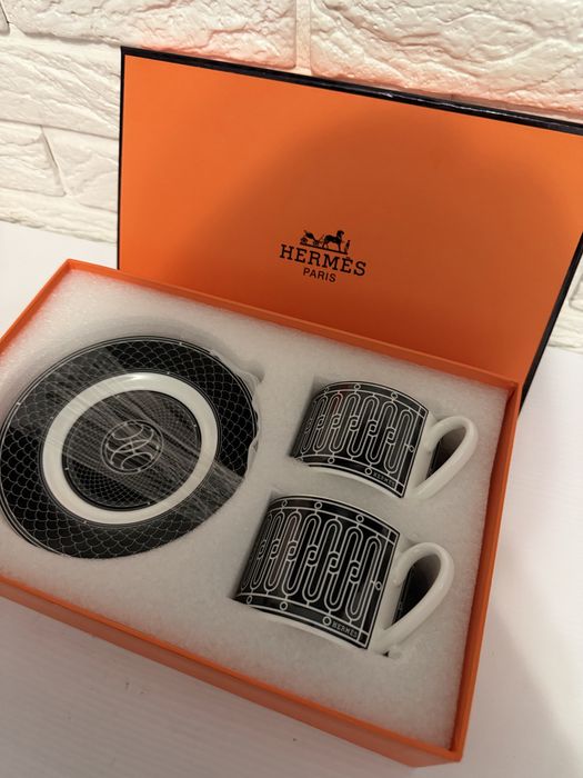 Hermes набор чашек набір для кави чаю