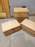 Skrzynka drewno naturalne lakierowana 30x20