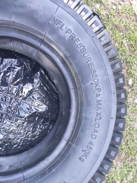 Nowa gruba opona do taczki 8 PR 4.00-8 + dętka