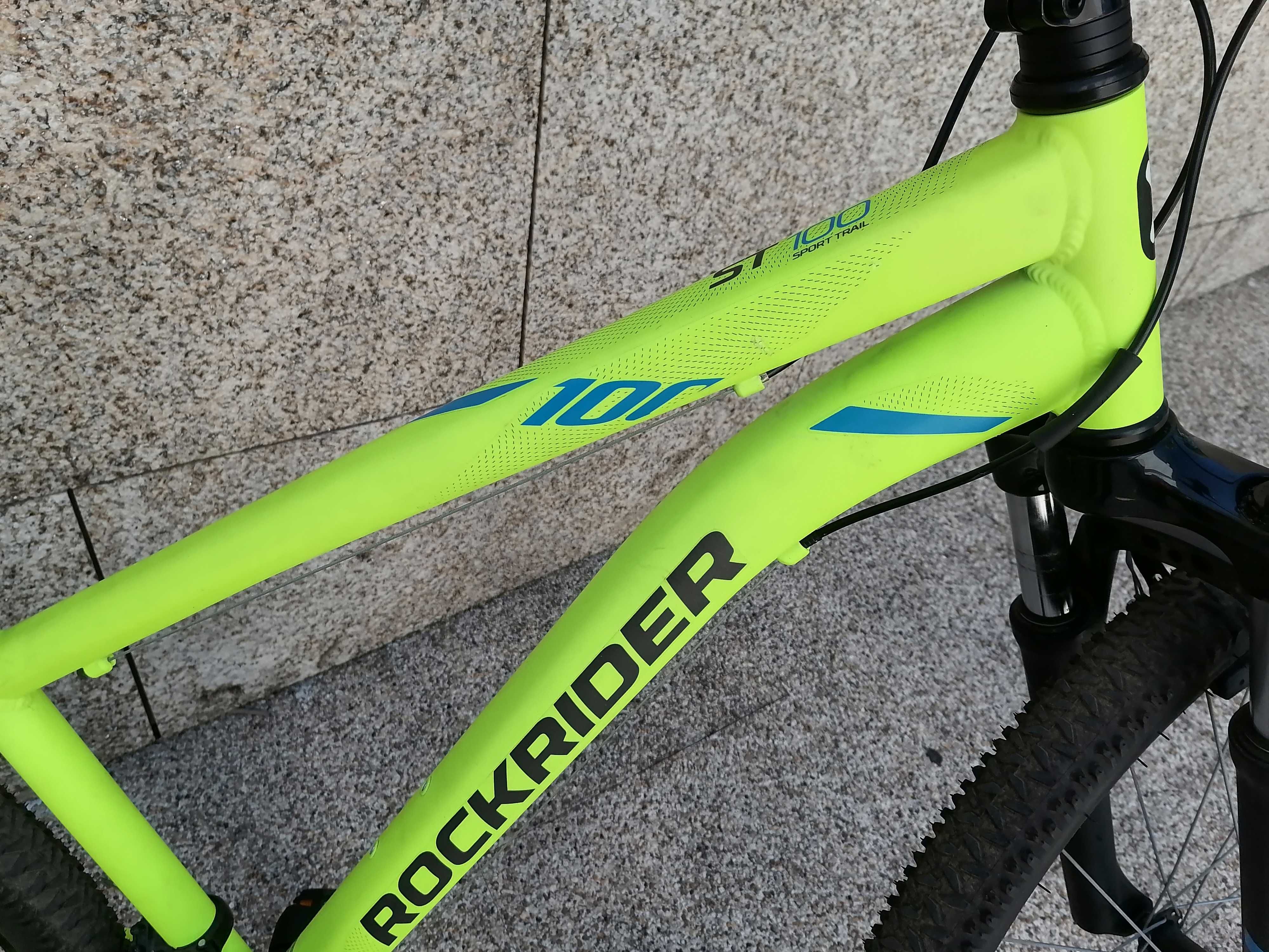 bicicleta btt rockrider roda 27.5 estado nova