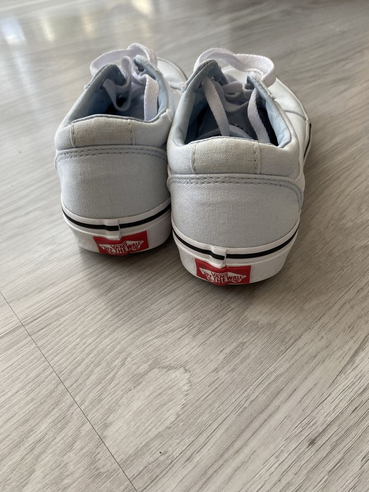 Vans tenisówki trampki 36 22,5 cm baby blue niebieskie