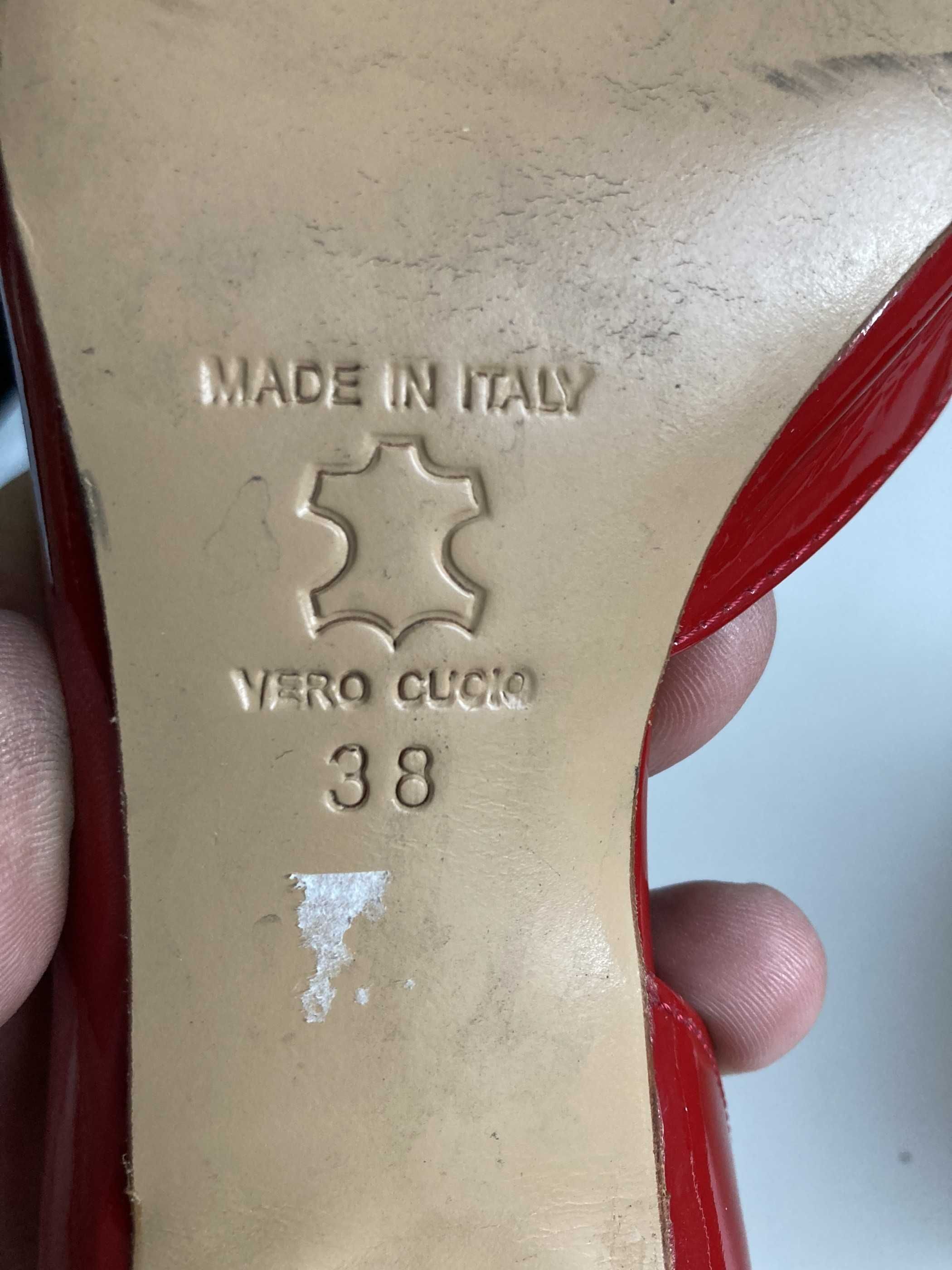 Szpilki Prima Moda rozmiar 38 made in Italy