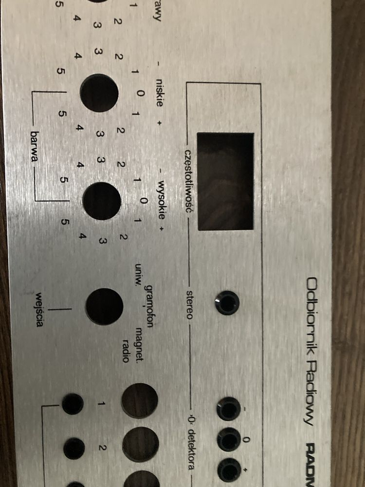 Panel przedni Radmor 5102-TE