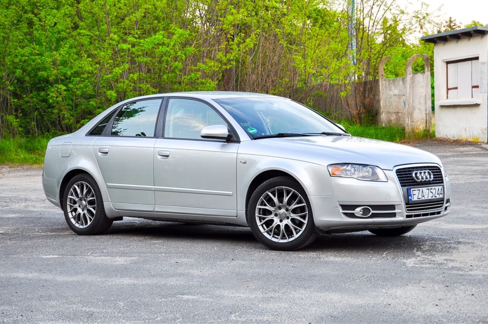 Zadbana prywatnie AUDI A4 B7 * Benzyna 2.0 * NOWE LPG * Sedan * Gaz *