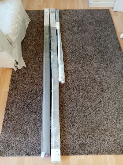 Estores de rolo blackout FRIDANS Ikea cinza