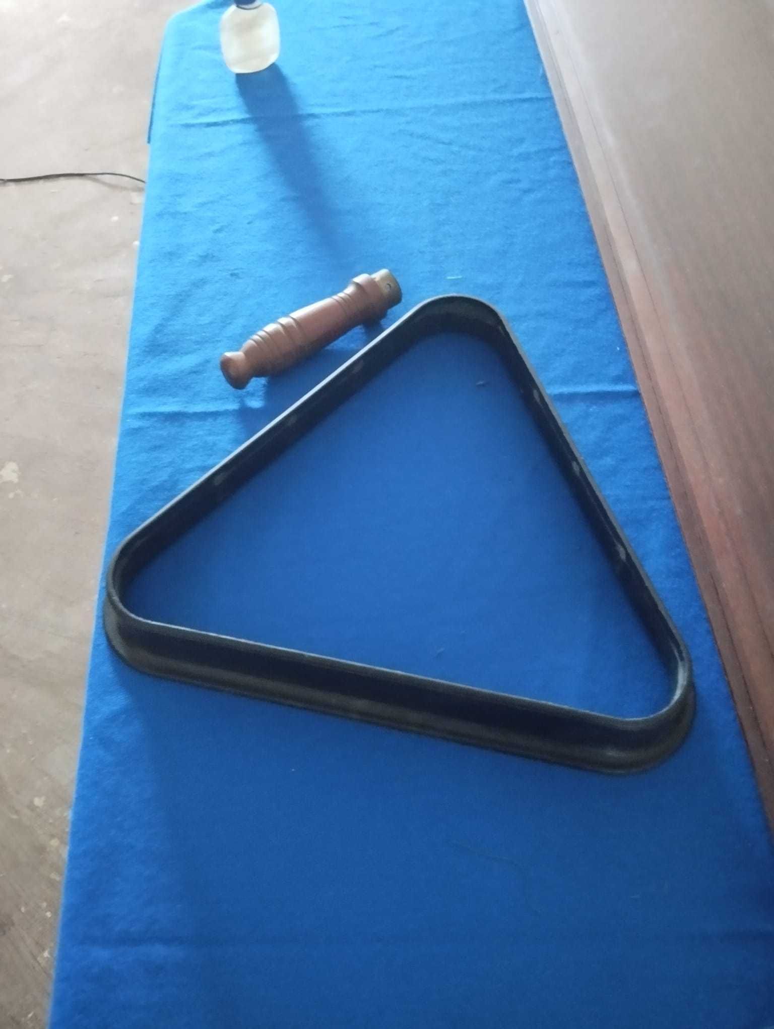 Bilhar de snooker USADO perna redonda.