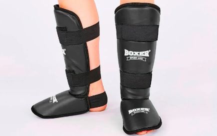 Защита голени и стопы кожвинил M, 166-173 см Boxer Sport Line