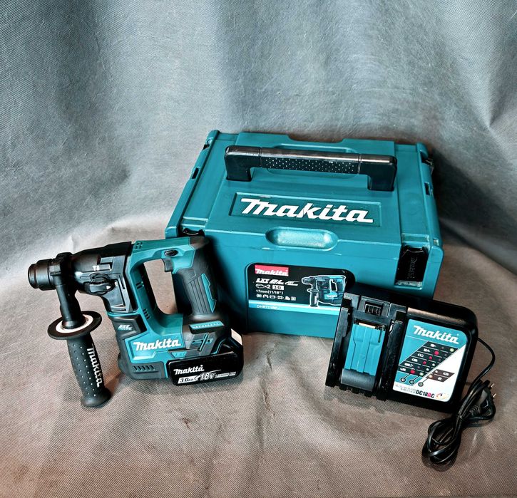 Młotowiartarka MAKITA DHR171RFJ 18 V SDS+ Akumulator 3Ah Kufer Igła !