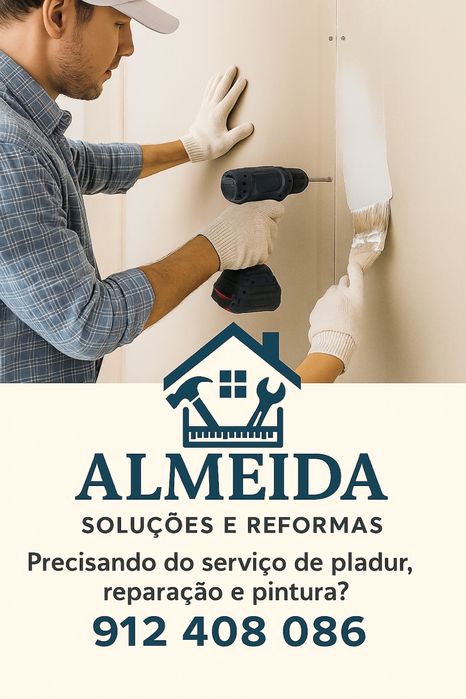Trabalhamos com pinturas e reformas em geral