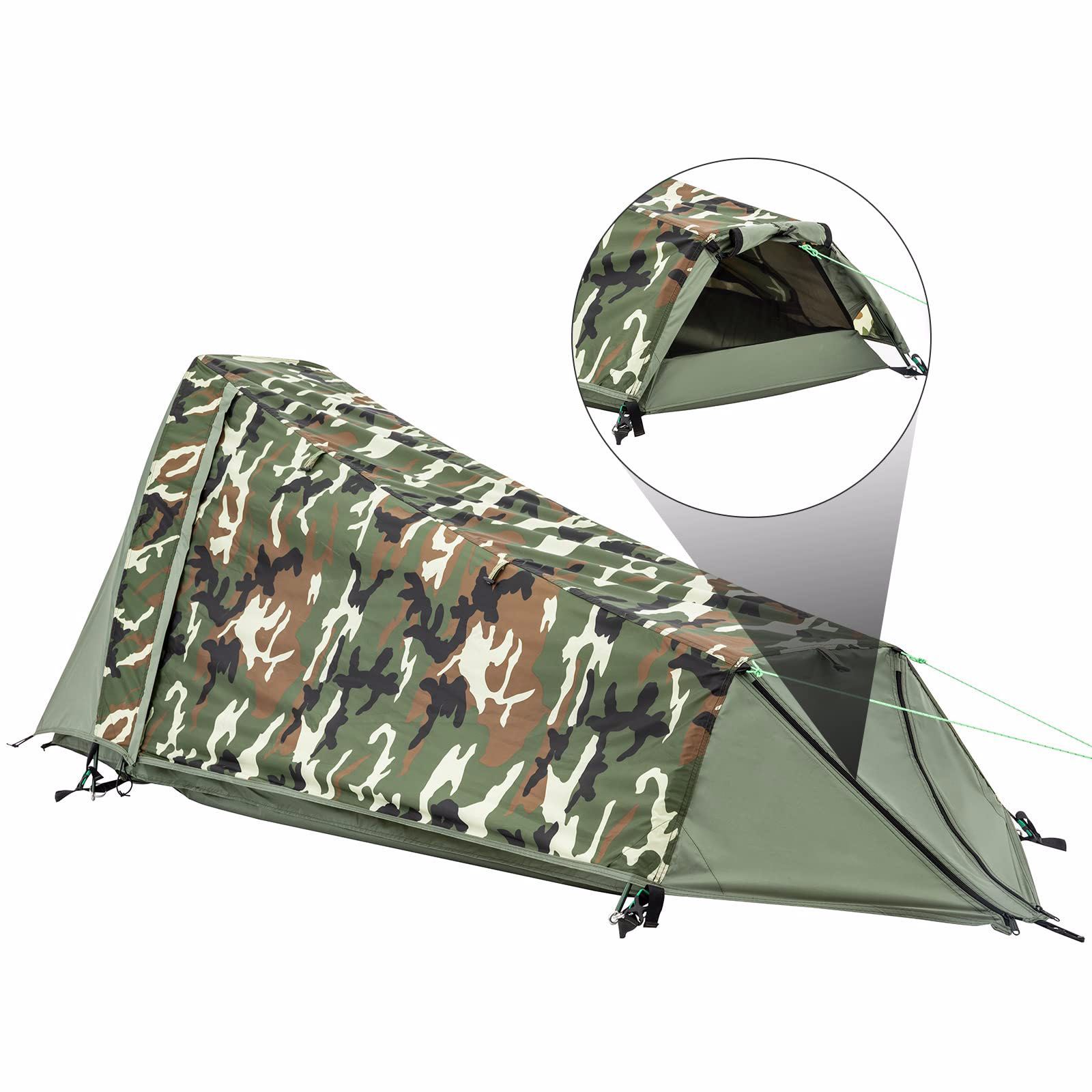 GEERTOP Bivvy  Namiot trekkingowy Namiot kempingowy Minipack