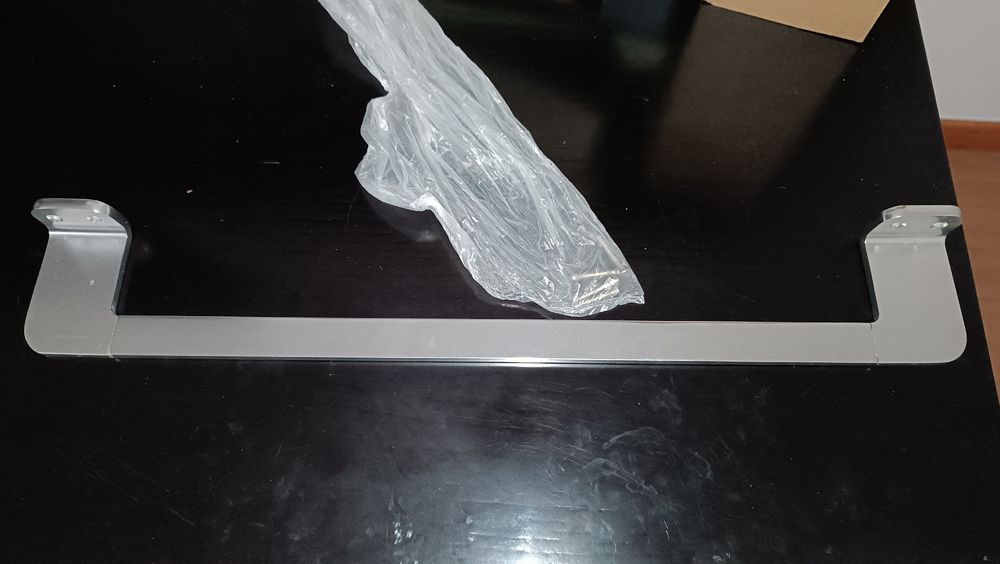 Toalheiro/suporte de toalhas em alumínio