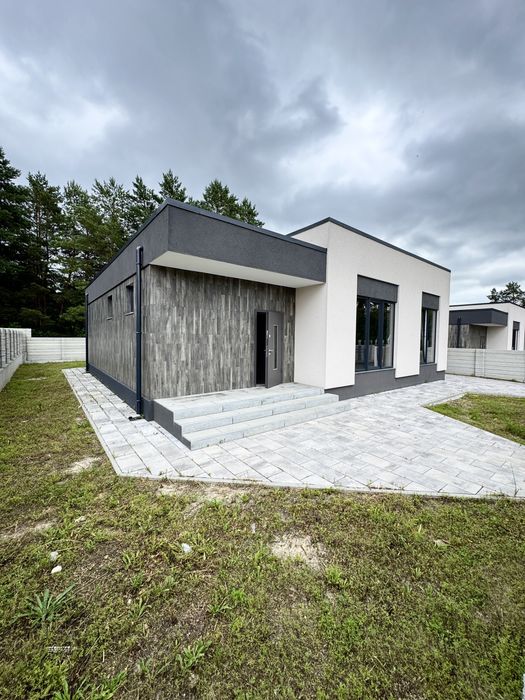 Сучасний одноповерховий БУДИНОК 143 м² Дмитрівка | Котедж під Києвом