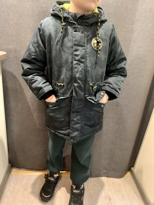 Курточка зимова для хлопчика 110-116