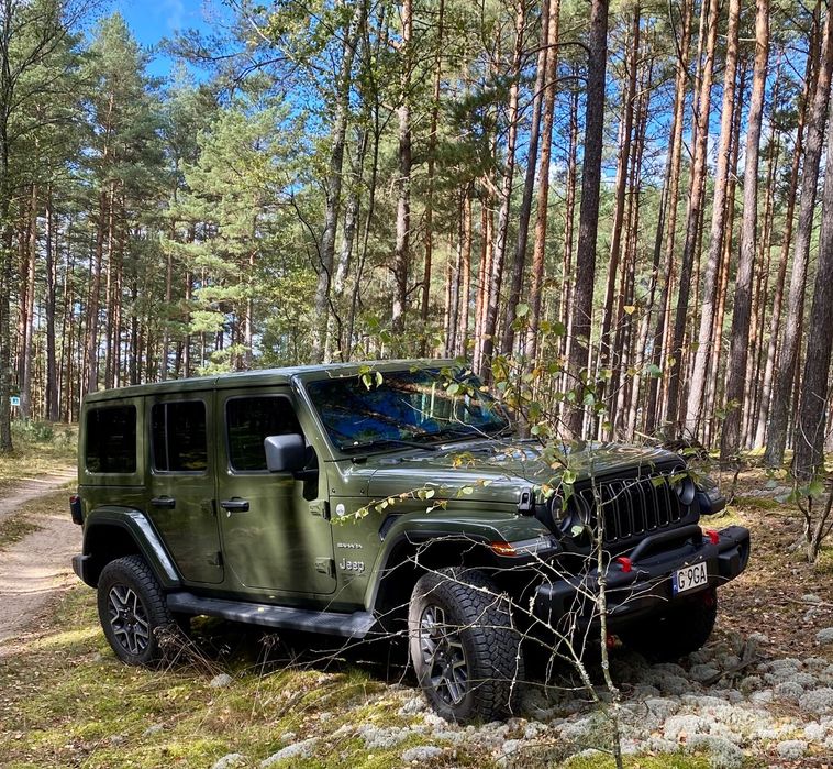 Jeep Wrangler Okazja Nowy model 2024 Jeep Wrangler Sahara  full opcja  f-ra 23% Vat