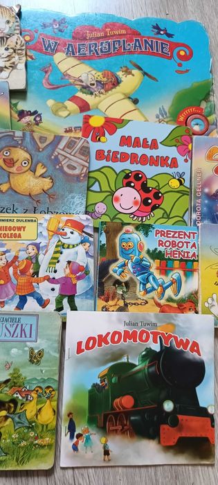 Zestaw książeczek z wierszami i rymowankami, Tuwim i inni