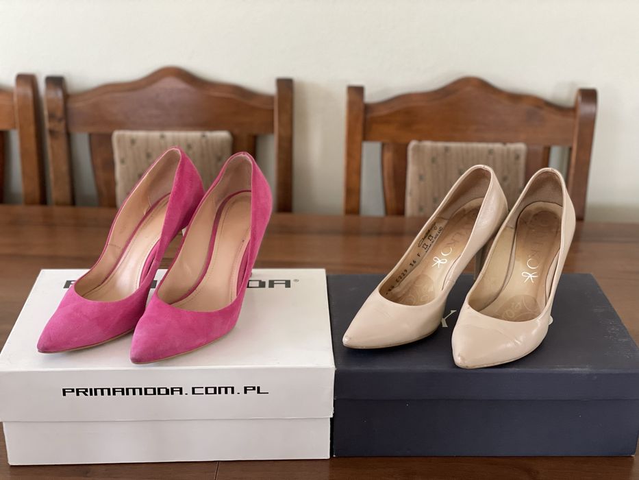 Szpilki czolenka prima moda i ryłko 36