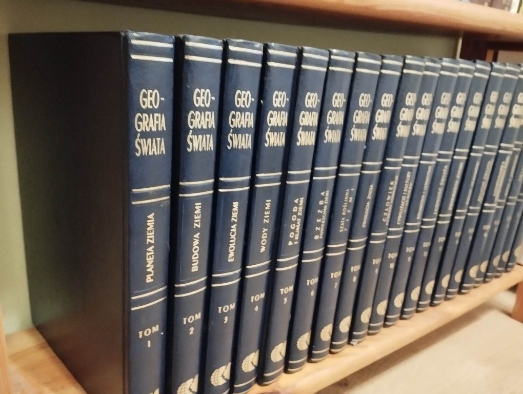 Wielka encyklopedia geografii świata I-XX tomów