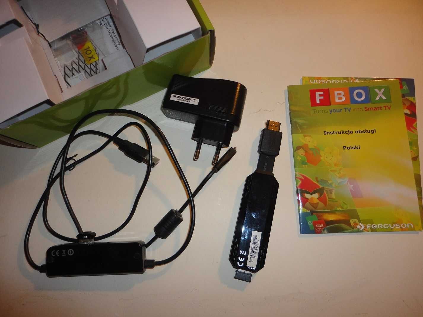 Przystawka do telewizora  Ferguson FBOX , wyd 2014