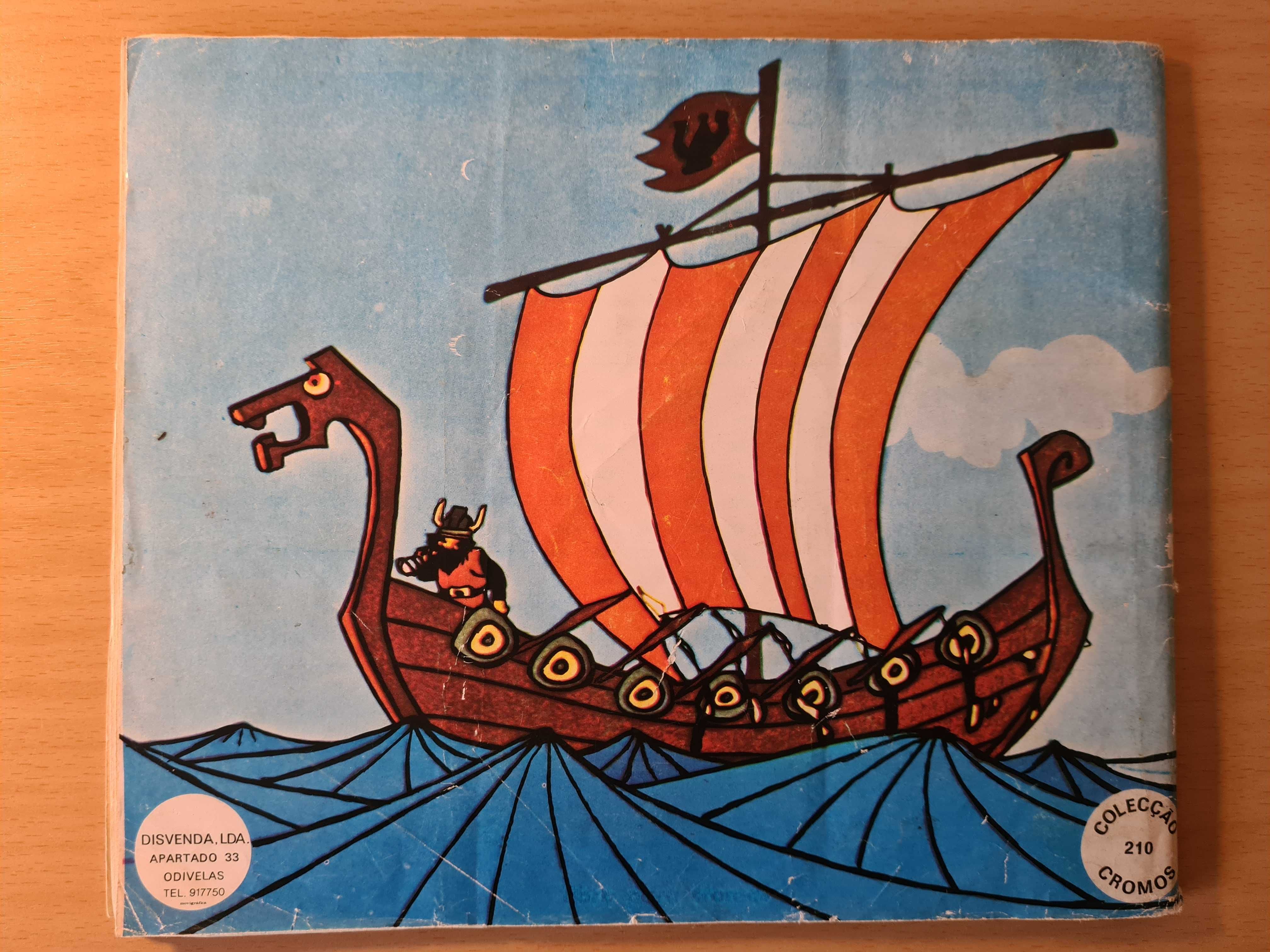 Coleção de cromos completa "Vickie o Viking"