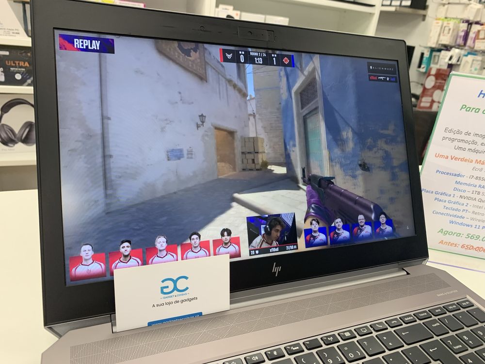 HP ZBook 15 G5 | i7-8550H | NVIDIA 4GB  | 1TB NVMe | 32GB RAM | Promoç