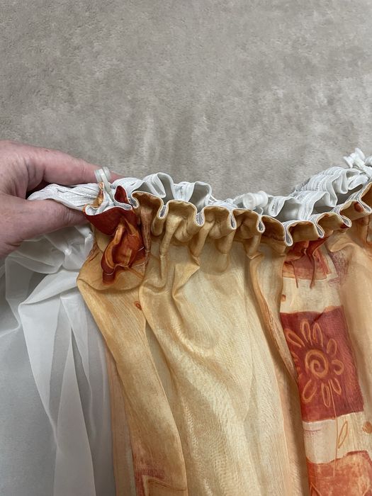 Тюль штори на кухню комплектом