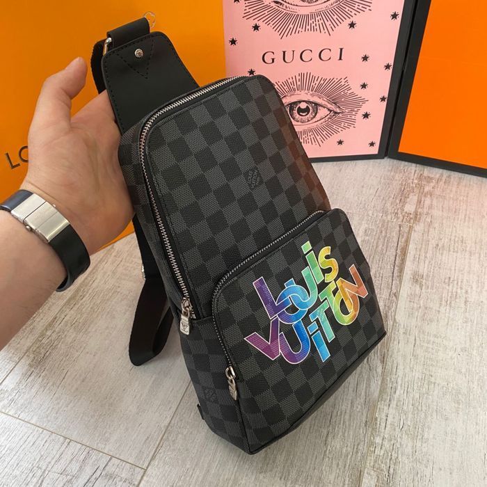 Мужская сумка слинг Louis Vuitton Avenue Луи Виттон