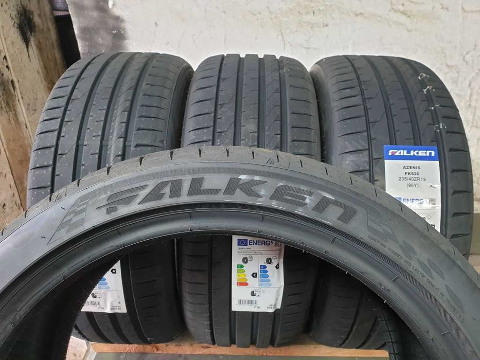 Cztery Nowe Opony letnie 235/40R19 7,8mm 2024r Falken Azenis FK520