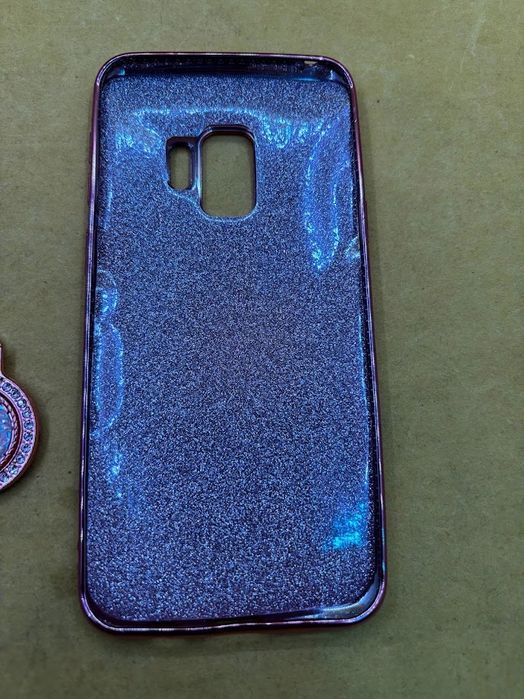 etui do samsung galaxy s9 z brokatem w kształcie diamentu